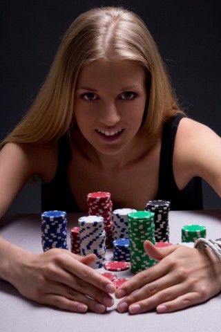 Kvinnlig pokerhaj